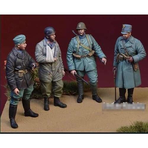 1/35 model kit resin kit Condolences to the wounded