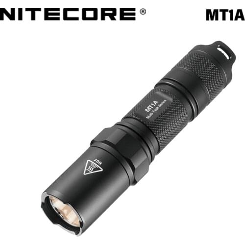 NITECORE MT1A Compact Portable Outdoor Mini Aluminum Flashlight AA Battery Flashlight