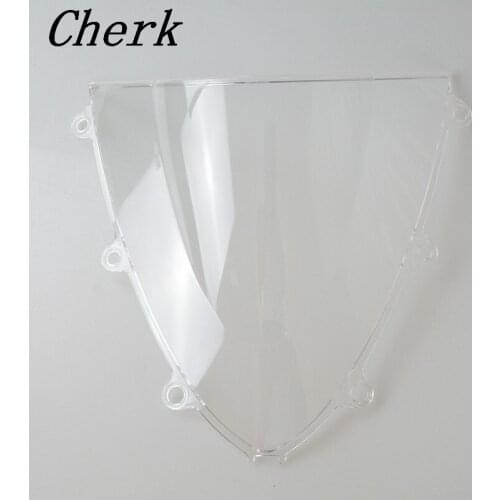 New ABS Motorcycle Double Bubble Windscreen Windshield Shield for Honda CBR1000RR 2008-2011 08 09 10 11 Clear