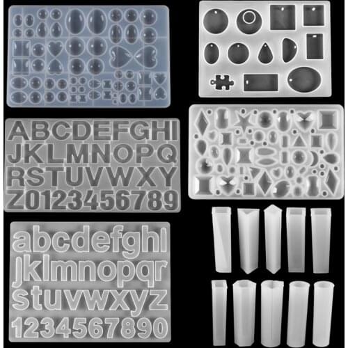 Pendant Craft Silicone Mold Casting Molds Resin Epoxy UV Jewelry Making Moulds for DIY Jewelry Making Supplies Accessories Tools