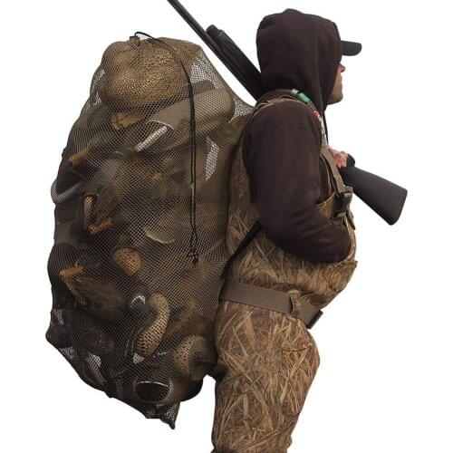 Hunting Adjustable Shoulder Straps Mesh Decoy Bags for Duck Goose Decoy Outdoor Hunting Supplies