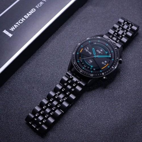 20/22mm watch band For Samsung galaxy watch active 2 Strap 44mm 40mm Metal stainless steel bracelet galxay watch 3 4 45mm 46mm