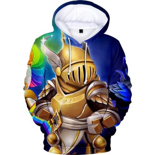 Knight Squad 2 game 3D Fashion Fall Winer Suit Hoodies Sportswear Hooded Youthful Kawaii Youthful HIP HOP Women/Men The hooded
