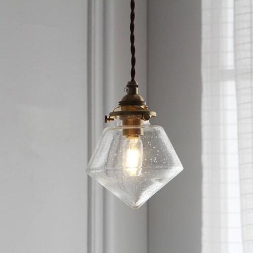 Modern hanging lamp hanging ceiling lamps glass ball living room bedroom pendant lights hanging ceiling lamps