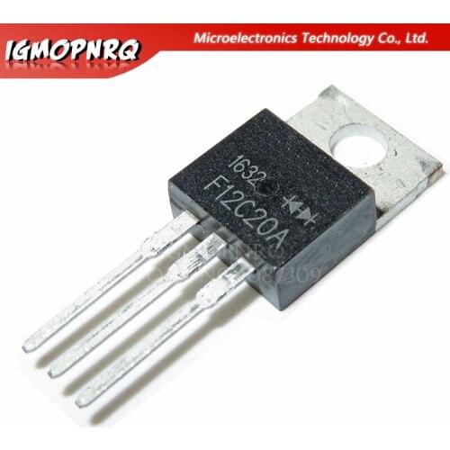 10PCS F12C20A TO220 F12C20 TO-220 12C20