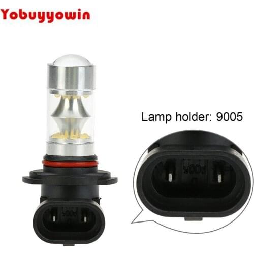 100W 12V-24V 9005 HB3 P20D 9006 HB4 H10 H8 H11 20 * LED 2200lm 6500K Phare de Voiture Antibrouillard Ampoule