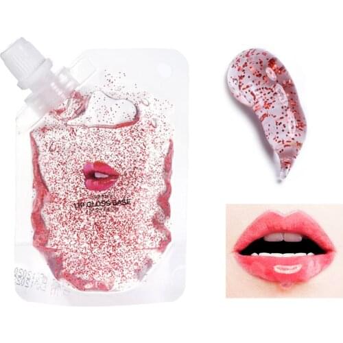 20ML DIY Lipstick Emulsion Raw Material Moisturizing Transparent Lip Gloss Base Oil Moisturizing Non-Stick Gel Lip Gloss