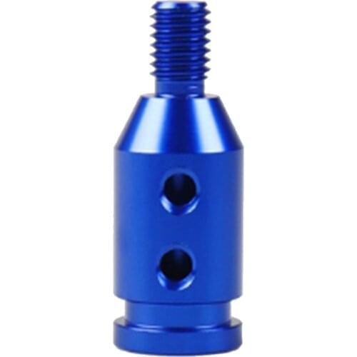 Aluminum Shift Knob Adapter for BMW/Mini Non Threaded Shifters 10x1.5mm Blue