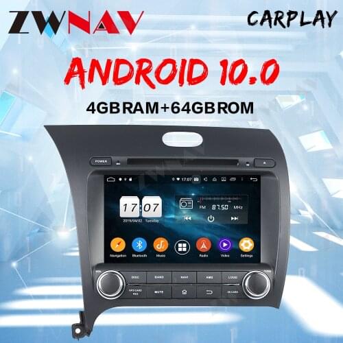 Android 10 DSP For Kia CERATO K3 FORTE 2013-2016 2017 Car Multimedia Stereo Player DVD Radio upgrade GPS Navigation Head unit