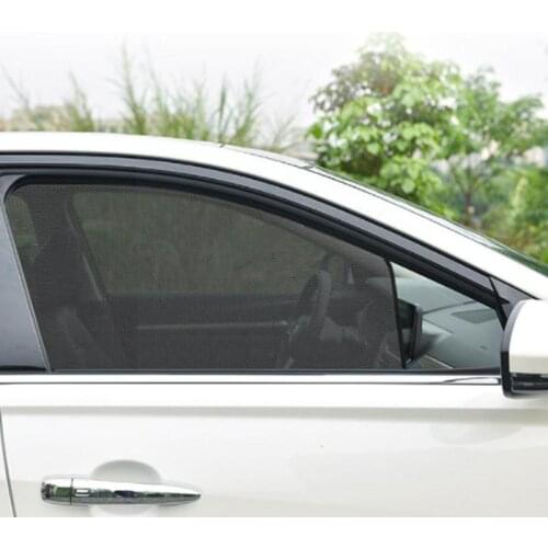 Car Sun Shade UV Protection Auto Side Front Window Magnet Protection Sunshade Mosquito Mesh Cover Accessories Covers Dust S B4B2