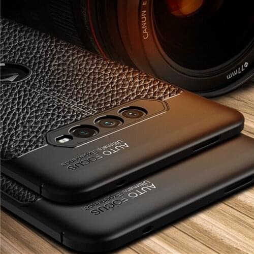 For Xiaomi Black Shark 4 Pro Case Luxury Leather Soft Rubber Silicone Case For Black Shark 4 Cover For Xiaomi Black Shark 4 Pro