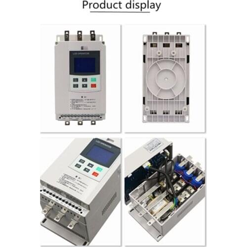 SHUYI 75KW built-in bypass intelligent motor soft starter