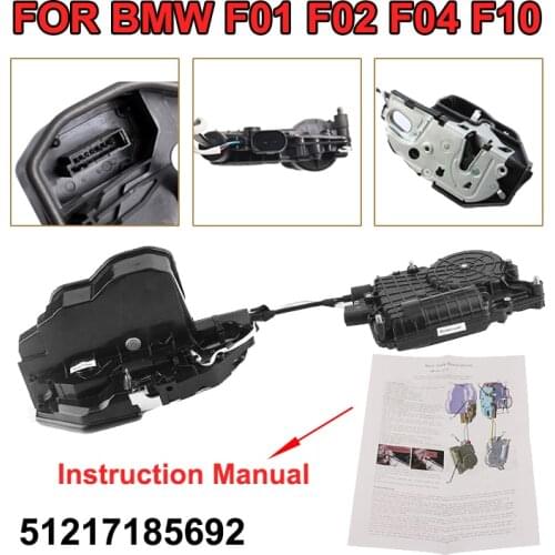 Soft Close Door Lock Actuator Latch Front Right Passenger For BMW F02 F04 For BMW 525i 740i 325i X5 X6 51217185692
