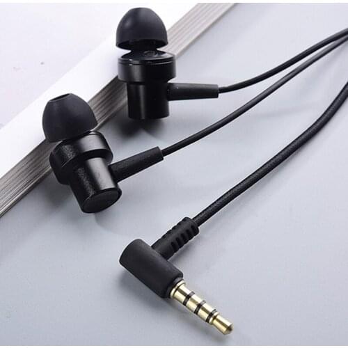 MI 11 In-Ear Earphone Double Dynamic Xiaomi Headsets Magnetic With Mic Wired Control For MIUI CC9 CC9E Redmi Note 8T 9 10 10S 9S