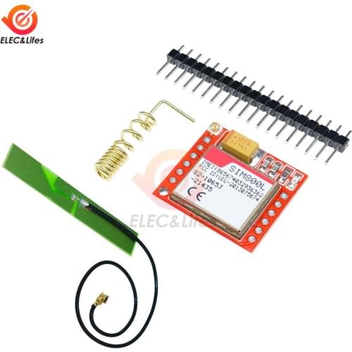 SIM800L GPRS GSM Module Micro SIM Card Core Quad-band TTL Serial Port Antenna PCB Wireless WIFI Board for Arduino Smart Phone