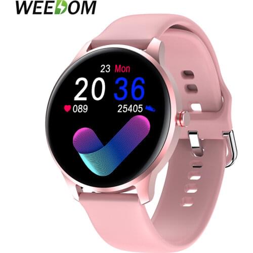MELANDA IP68 Waterproof Smart Watch Women Full Touch Screen Heart Rate Calorie Monitor Fitness Tracker Smartwatch For Women Men