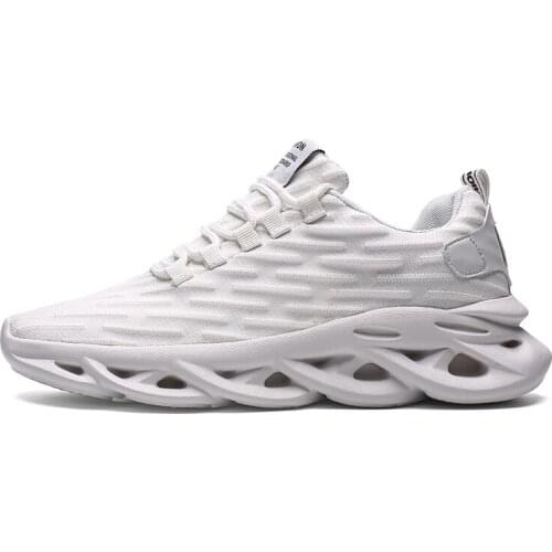 Men Shoes Fashion Men Flats Comfy Fashion Autumn Breathable High Stretch Knit Footwear Brand Men Casual Shoes Blade Bottom 39-45