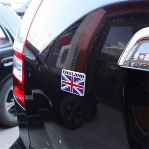 3D Aluminum Car Sticker Car Modeling For Ford Mustang Ranger Figo KA Territory FLEX Transit Super Duty Atlas F-150 F250 F350 F45