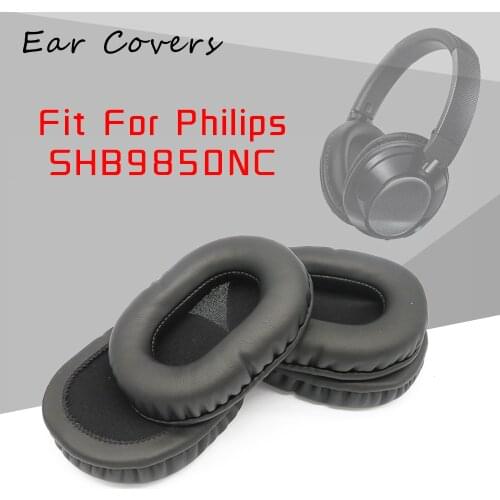 Ear Pads For Philips SHB9850NC Headphone Earpads Replacement Headset Ear Pad PU Leather