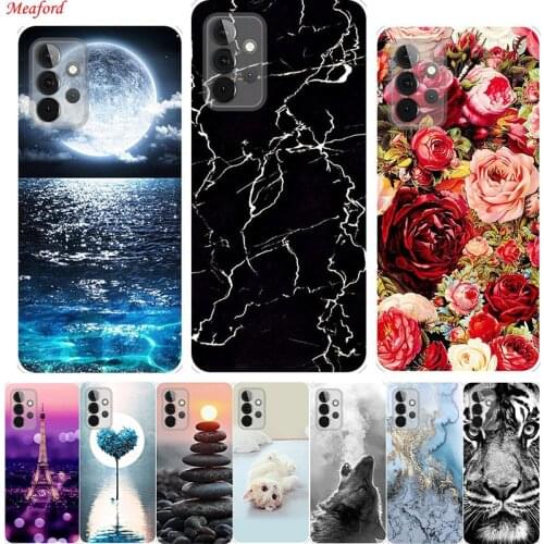 For Samsung A52 Case Silicone Soft TPU Back Cover Case For Samsung Galaxy A32 A72 A52 Phone Case Cover A 52 A 32 A 72 Funda Para