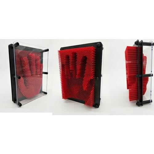 DHL 20pcs 4Sizes 3D Cloning Board pin sculpture antistress puzzle funny toys learning education for kid children birthday gift