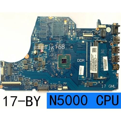 100% working for hp 17-by motherboard pentn5000 L22740-601 L22740-501 L22740-001 6050a2980801-mb-a02 tested well