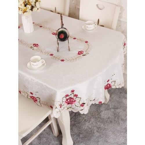 Small Round Oblong Tablecloth Foldable Telescopic Chair Cover Home Coffee Table Tablecloth Fabric