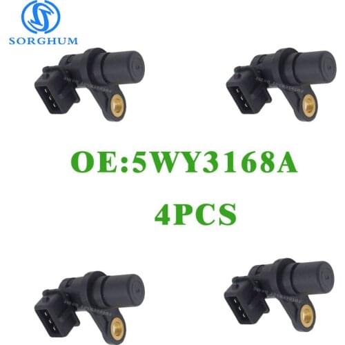 4PCS New Camshaft Position Sensor CAM 5WY3168A For Chevrolet Aveo Daewoo Matiz Kalos