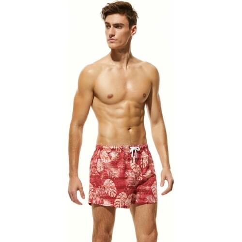 Beach shorts 2018 new men women pants couple boardshort quick drying lovers surf printing short