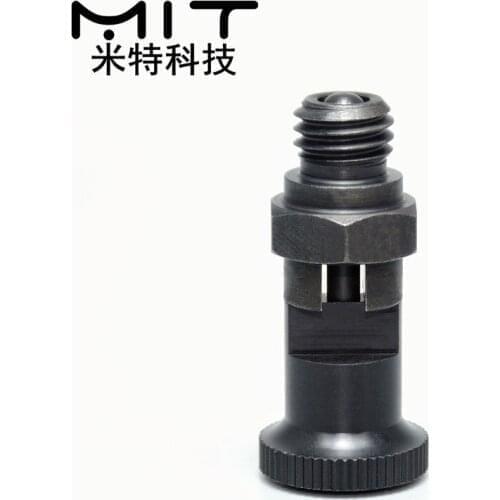 M16 Carbon Steel Self Locking Index Plunger Pin with Self Locking Function for Dividing Head