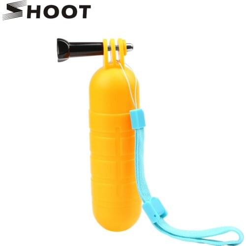 SHOOT Waterproof Bobber Floating Non-slip Hand Bar Selfie Grip for Gopro 7 5 6 4 3+ Session Xiaomi Yi 4K SJCAM SJ4000 Accessory