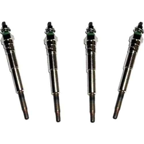 4PCS Glow Plugs OEM 19850-67020 For Toyota 1KZ-TE HILUX HIACE LC PRADO 3.0 LTR 96-12