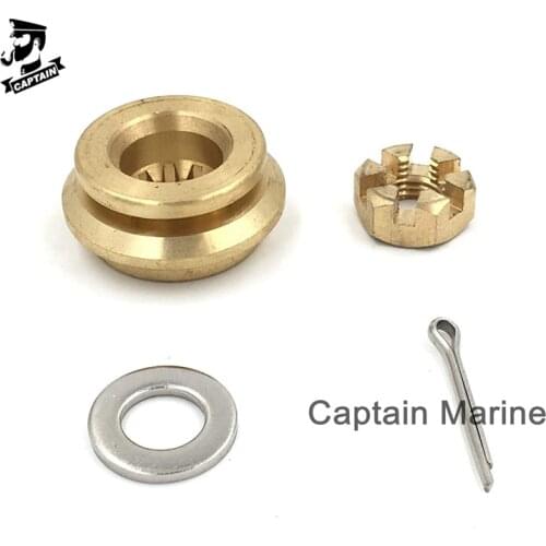 25-30HP Hardware Kit Thrust Washer/Spacer/Nut/Cotter Pin for Honda Outboard Propeller