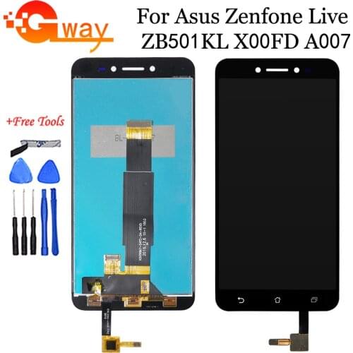 For 5.0" Asus ZenFone Live ZB501KL LCD Display+Touch Screen Panel Digitizer For Asus ZenFone Live ZB501KL X00FD A007 LCD+Tools