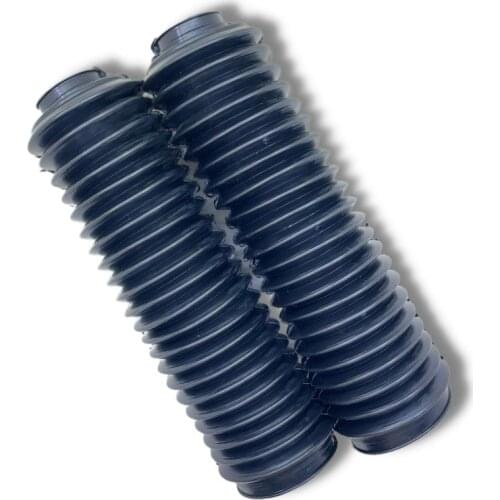 1 Pair 220 x 37MM Motorcycle Front Fork Shock Absorber Cover Rubber Motorcross Fork Gaiters Boots Scooter Protection Parts
