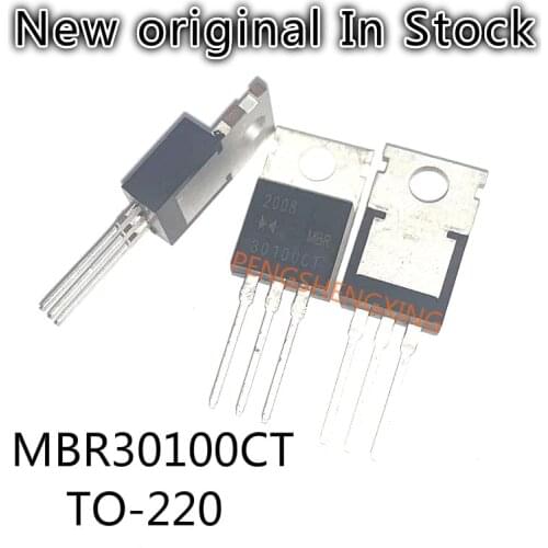10pcs/lot B30100G MBR30100CT Schottky diode 30A100V TO-220