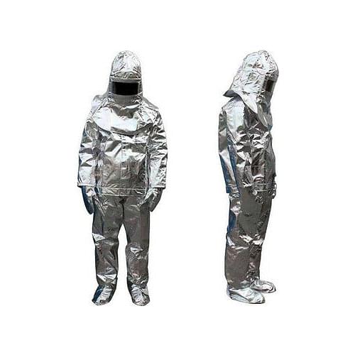 500 Degree Thermal Radiation Heat Resistant Aluminized Suit Fireproof Clothes
