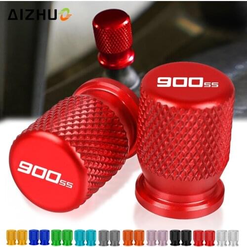 800 900 1000 SS Motorcycle Accessories Tire Valve Cap Tyre Air Port Cover CNC Aluminum FOR DUCATI 900SS 1991-2006 2005 900Sport