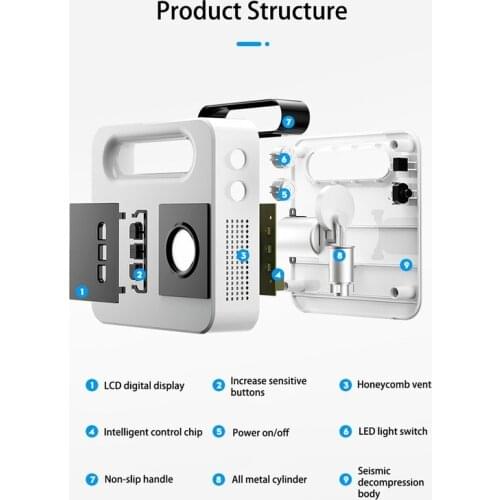 Car Air Compressor 12V Protable Electric Car Air Compressor Mini Tire Inflator Auto Tyre Pumb Air InflatorCar Motorcycle Digital