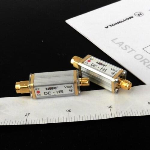 Free shipping DE-HS High sensitivity broadband microwave coaxial RF detector, 0.01~3GHz (9GHz)