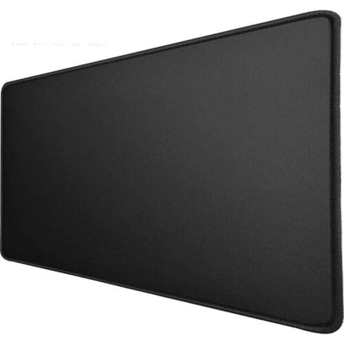 900*400*3mm Black Mouse Pad XL Locking Stitched Edges Non-Slip Gaming Gamer Laptop Mousepad Rubber Large Desk cushion Mat