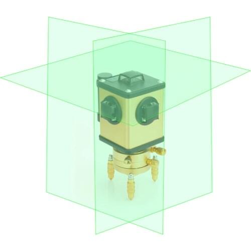 LETER 12 green wall-mounted instrument 3D green laser level light high-precision LD electronic leveling lithium