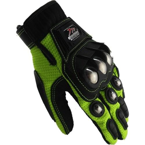 Alloy Steel Madbike Motorcycle Gloves Racing Gloves Motorbike Gloves Protective Guantes Luvas Para Motor