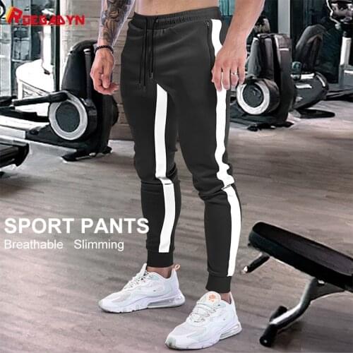ROEGADYN New Mens Sweatpants Jogger Training Men Jogging Pants Men Joggers Sweatpants Gym Trouser Running Workout Sport Leggings