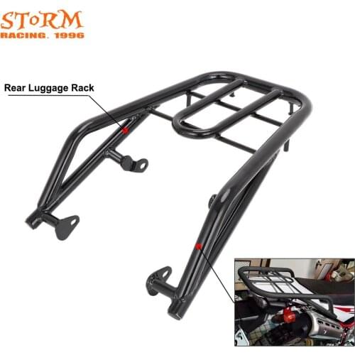 Motorcycle Rear Seat Luggage Rack Support Shelf Bar For XT 250 XT250 Serow 1985-2005