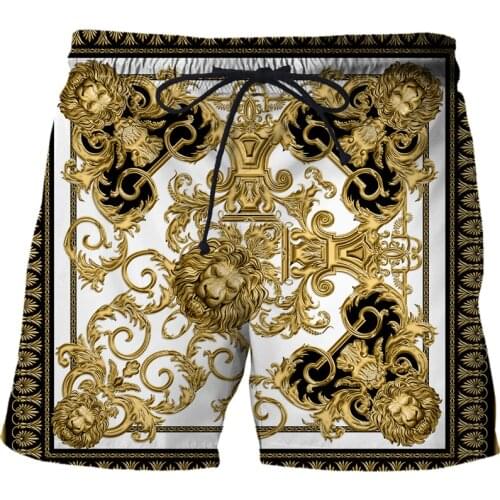 3D Printing Beach Board Shorts Swimming Pants Swimsuits Mens Running Sports Surffing shorts Luxury Mens Swimwear Swim Streetwear