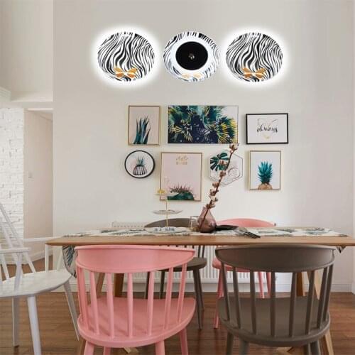 Modern LED ceramic bedroom living room ceiling lamp balcony dining room wall lamp hotel modeling lamp