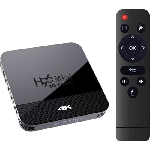 TV Box Android 9.0 H96 Mini H8 RK3228A 2.4G/5G WIFI Set Top Box 1+8GB US