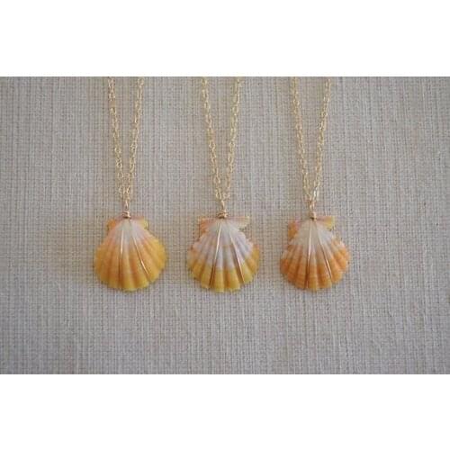 Sunrise Shell Necklace womens necklaces