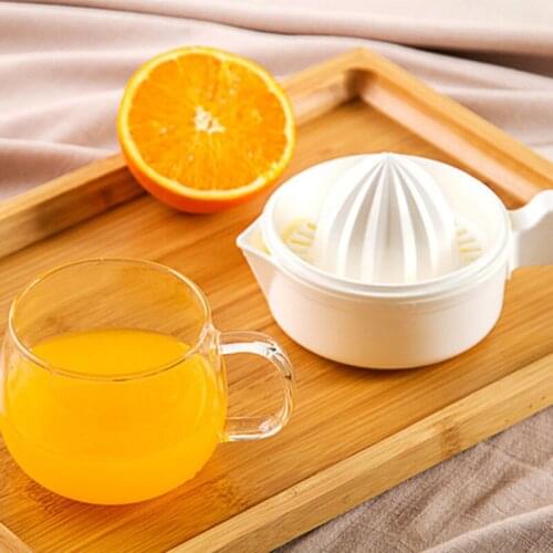 Manual Plastic Fruit Tool Orange Lemon Squeezer Juicer Machine Portable Citrus Juicer Kitchen Accessories